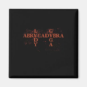 Imã Abracadabra Vintage Triangle Gótica Para Homens Mu