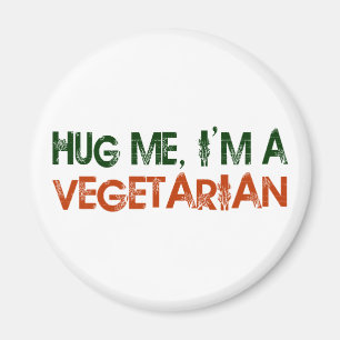 Imã Abrace-me que eu sou um vegetariano
