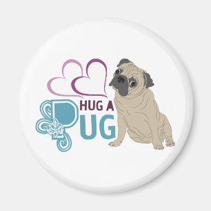 IMÃ ABRACE UM ÍMÃ DO PUG