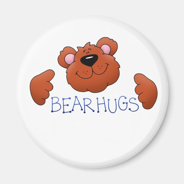 Imã Abraços de Urso - Magnet (Frente)