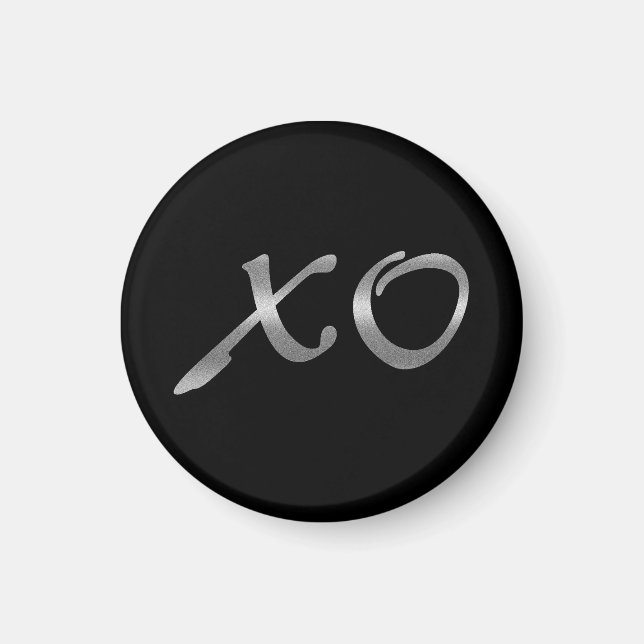 Imã Abraços e beijos em prata (Frente)