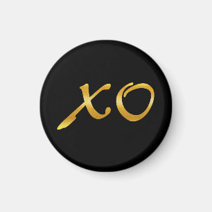 Imã Abraços e beijos no ouro