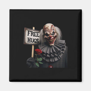 Imã Abraços Gratuitos Palhaços Namorados Halloween Hor