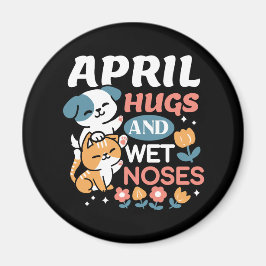 Imã Abraços, Narizes Molhados e Primavera - Pet Reprod