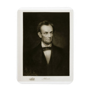 Ímã Abraham Lincoln, 16o presidente do Stat unido