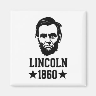 Imã Abraham Lincoln 1860 - Abe - America Sil