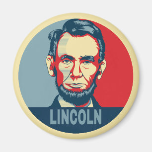 Imã Abraham Lincoln EUA Presidente Estilo Esperança