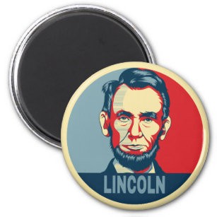 Imã Abraham Lincoln EUA Presidente Estilo Esperança