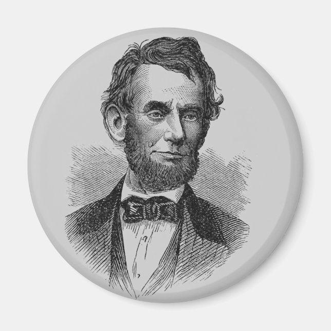 Imã Abraham Lincoln Magnet (Frente)