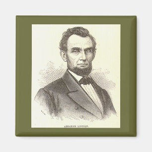 Imã Abraham Lincoln Magnet