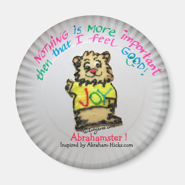 Imã Abrahamster Cookie Joy Magnet (Frente)