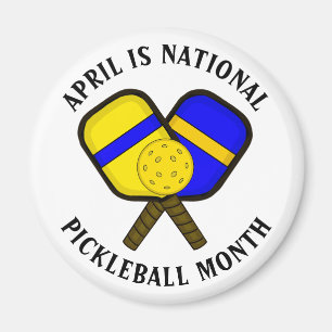 Imã Abril é Mês Nacional de Pickleball