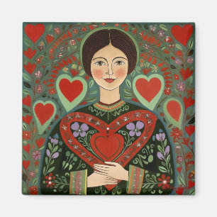 Imã Abrir pessoas com coração