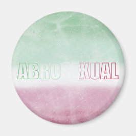 Imã Abrosexual pride flag magnet