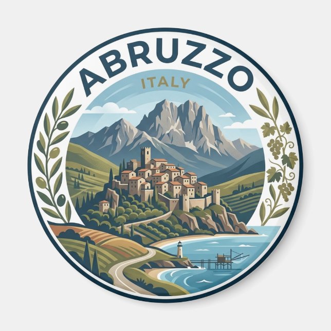 Imã Abruzzo Itália (Frente)