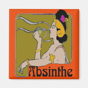 Imã Absinthe Woman