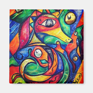 Imã Abstração do cavalo marinho