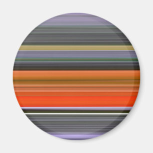 Imã Abstract #1: Orange and grey