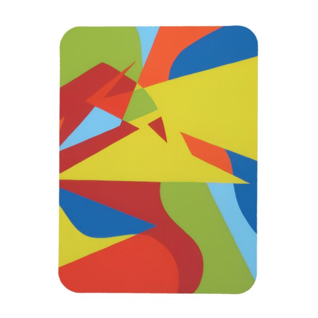 Ímã Abstract Toucan Beak Magnet (Vertical)