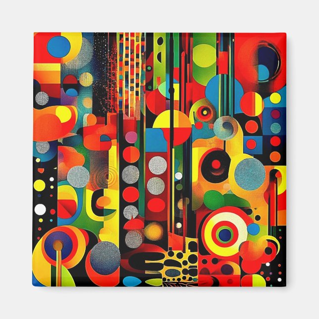 Imã Abstracta Psychedelica 2 (Frente)