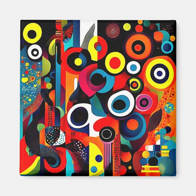 Imã Abstracta Psychedelica 4 (Frente)