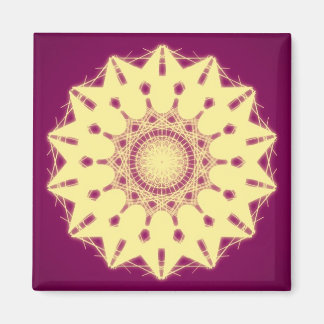 Imã Abstrato Art Magnet