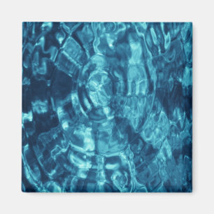 Imã Abstrato azul