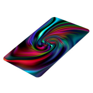 Ímã Abstrato Background Spirals Soft I