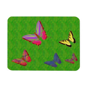 Ímã Abstrato Butterflies Premium Magnet