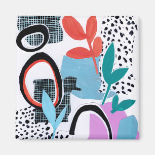 Imã Abstrato Campo Trip