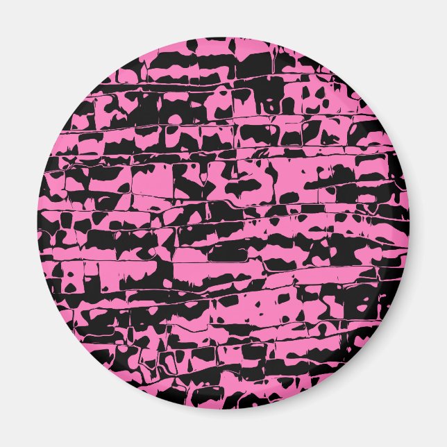 Imã Abstrato Crackle (Frente)