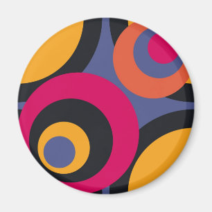 Imã Abstrato de arte de Anos 50 retror