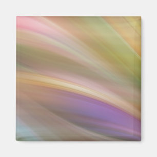 Imã Abstrato de Colores de Pastel