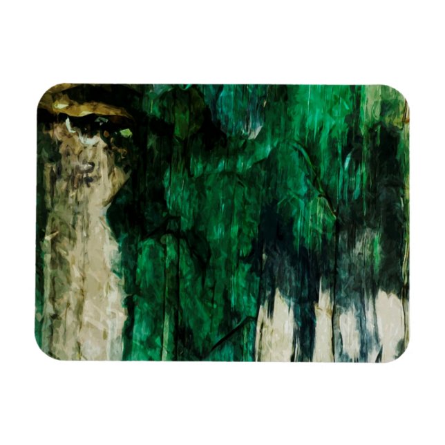 Ímã Abstrato de Lakeshore Nacional das Rochas Picadas (Horizontal)