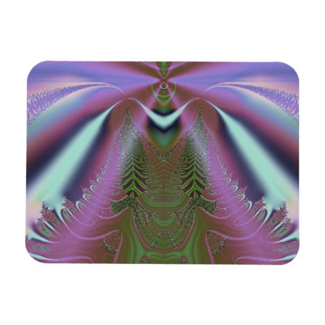 Ímã Abstrato de Lançamento de Shuttle de Espaço (Horizontal)