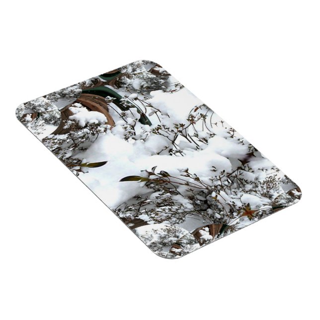 Ímã Abstrato de Neve (Lado Direito)