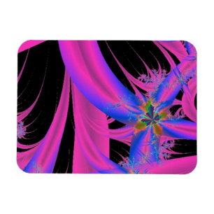 Ímã Abstrato de polvo rosa