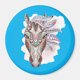 Imã Abstrato de um ímã de cavalo
