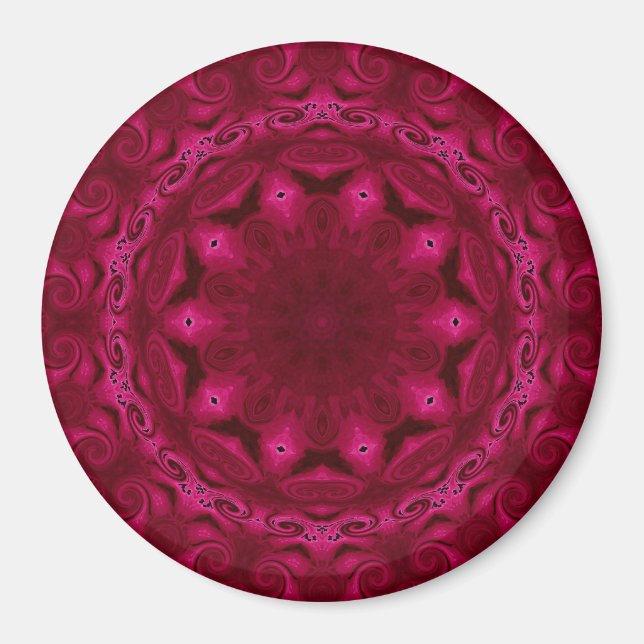 Imã abstrato e ímã para flores (Frente)