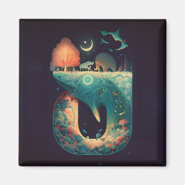 Imã Abstrato Fantasias Mundo de Objetos Impossíveis