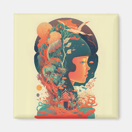 Imã Abstrato Fantasias Mundo de Objetos Impossíveis