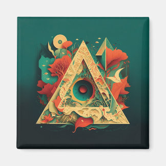 Imã Abstrato Fantasias Mundo de Objetos Impossíveis