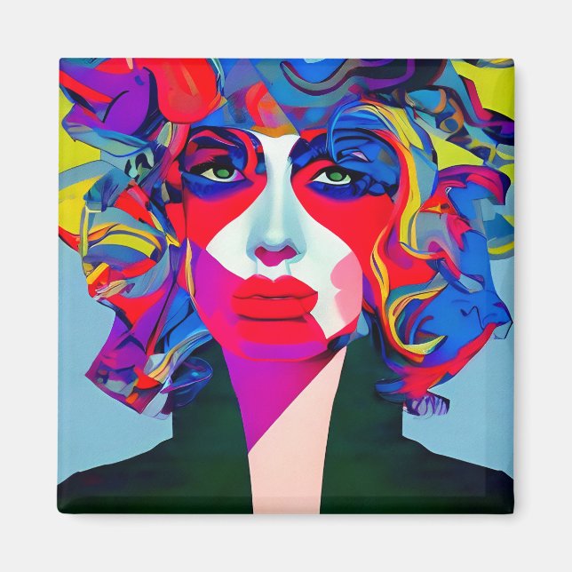 Imã Abstrato fêmea (Frente)