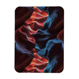 Ímã Abstrato inspirado no Antelope Canyon