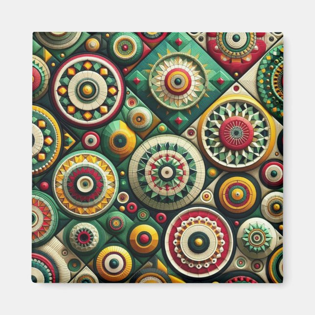 Imã Abstrato Magnet (Frente)