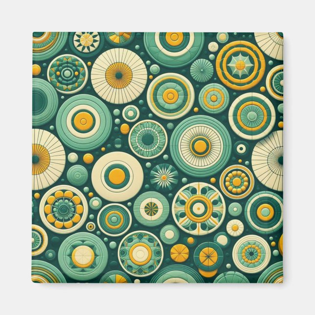 Imã Abstrato Magnet (Frente)