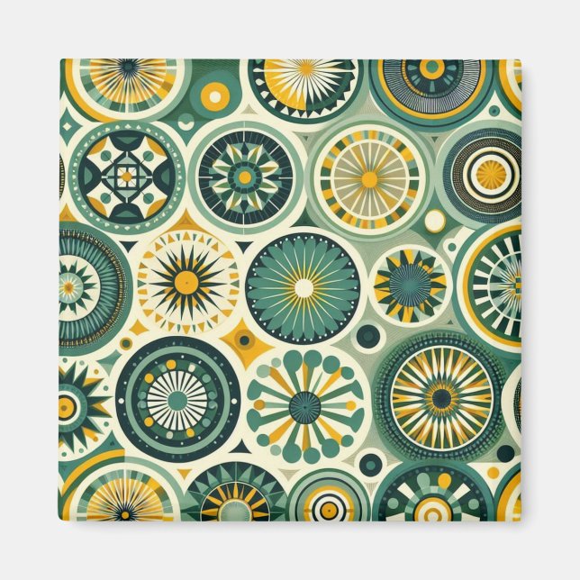 Imã Abstrato Magnet (Frente)