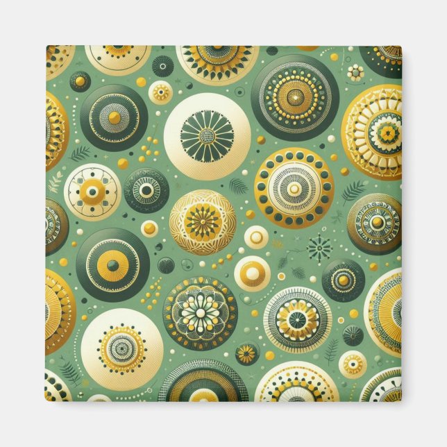 Imã Abstrato Magnet (Frente)