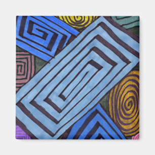 Imã Abstrato Magnet "Egyptian Links"