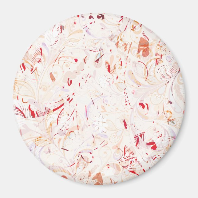 Imã Abstrato Mandala 7 (Frente)